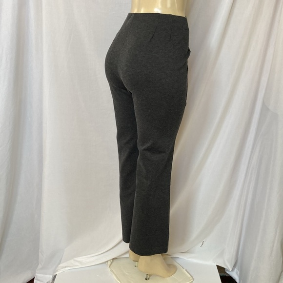Lane Bryant Ponte Pants Charcoal Dark Gray Size 14/16 Petite Straight Leg NWT - Picture 5 of 8